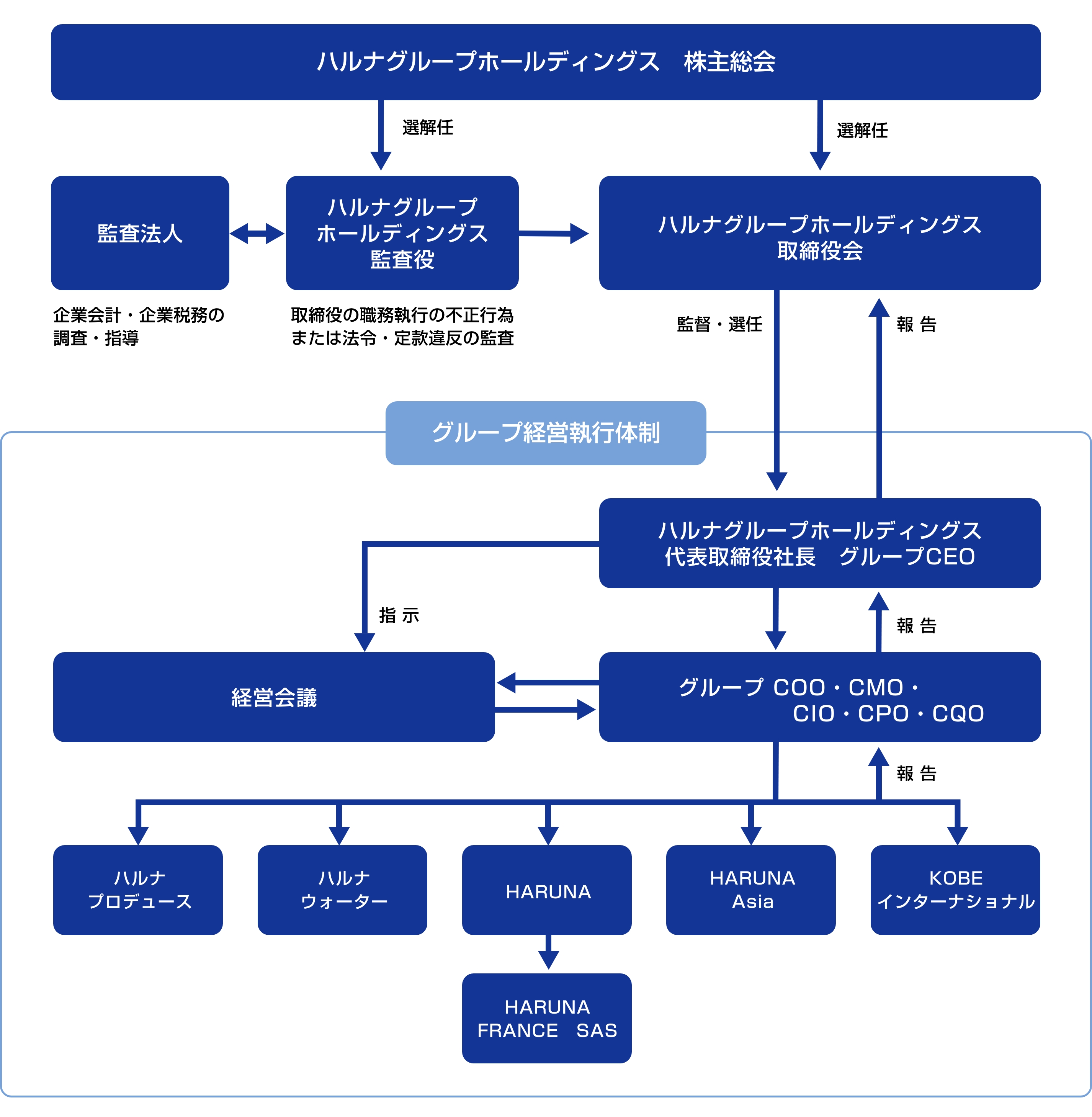 コーポレート・ガバナンス体制